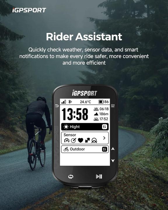 Actual product image iGPSport BSC200 bicycle computer