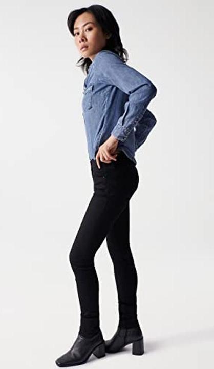 Actual product image Salsa Jeans Wonder Skinny Push Up Black (W30/L30)