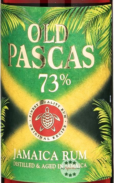 Produktbild Old Pascas 73% Jamaica Dark Rum