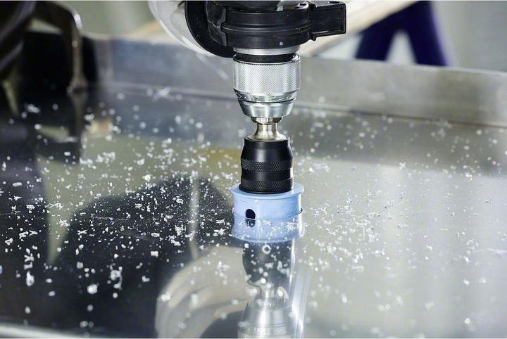 Produktbild Bosch Professional Zubehör 9-tlg. Sheet Metal Lochsägen-Set für Elektriker, 22–64 mm (22 mm, 29 mm, 35 mm, 44 mm, 51 mm, 64 mm)