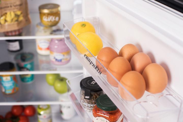 Actual product image Respekta Bento KS144VS, fridge-freezer combination, black (42 l)