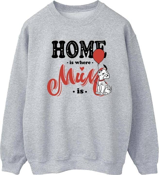 Produktbild 101 Dalmatians Home Is Where Mum Is Sweatshirt (3XL)