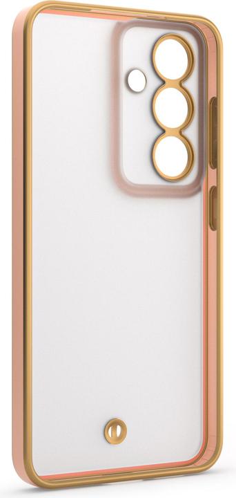 Actual product image OEM Silky Gold case for Samsung Galaxy S25 Ultra pink (Samsung Galaxy S25 Ultra)