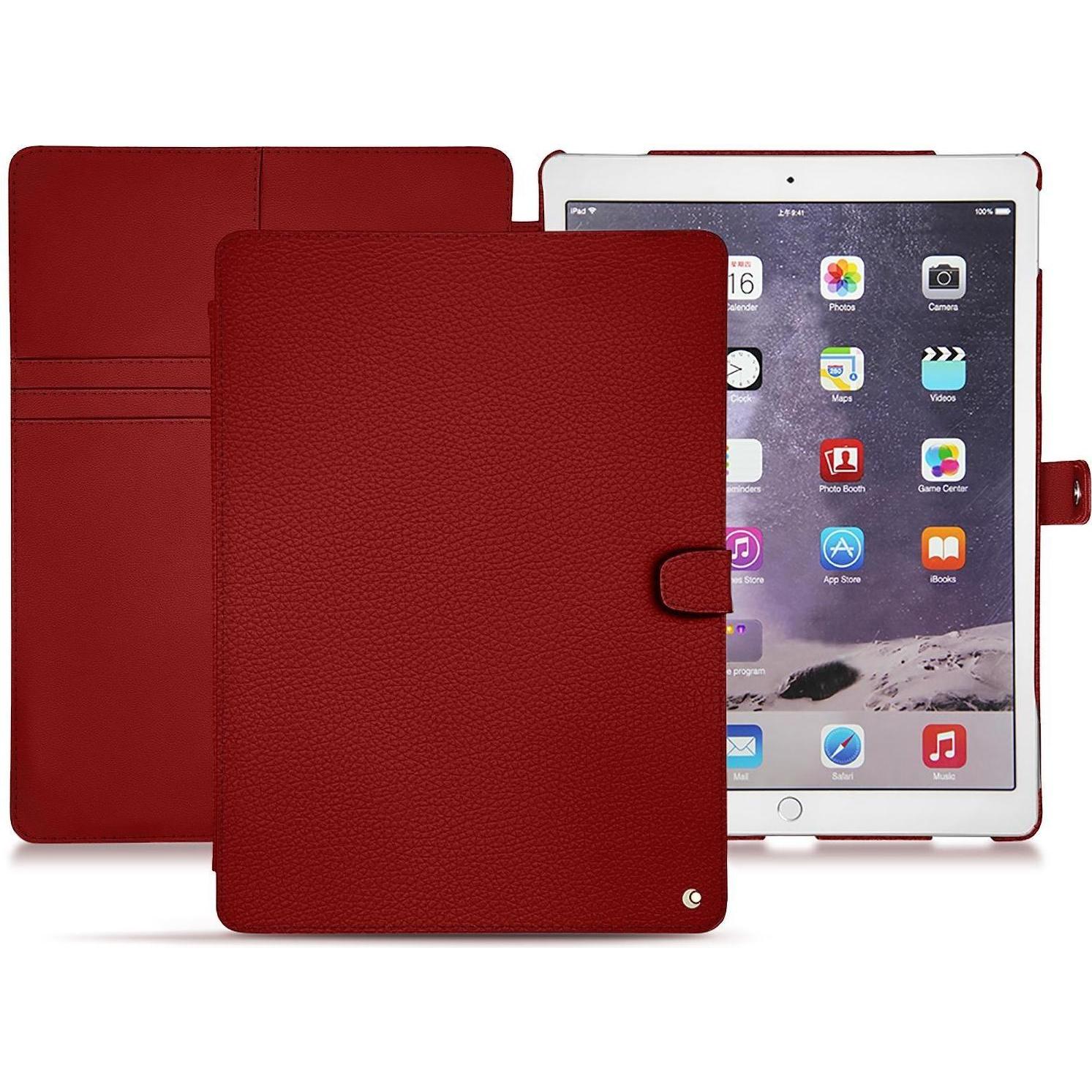 Thumbnail - Noreve Lederschutzhülle Wallet (iPad Pro 12.9), Tablet Hülle, Orange