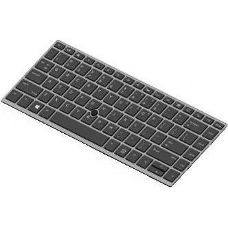 HP Kybd Bl Sr Pvcy Nrl, Notebook Ersatzteile, Schwarz