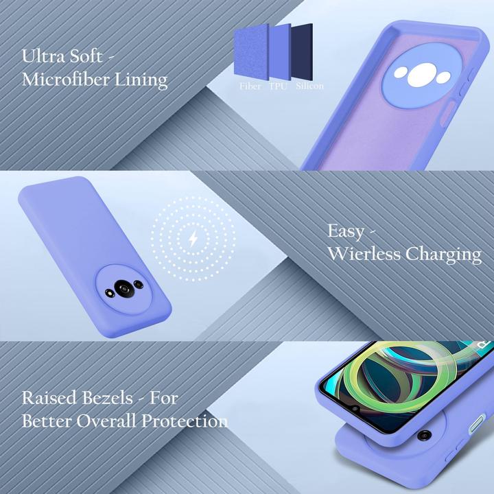 Image du produit Cadorabo Coque pour Xiaomi RedMi A3 / A3X TPU Liquid Silicone Case (Xiaomi Redmi A3)