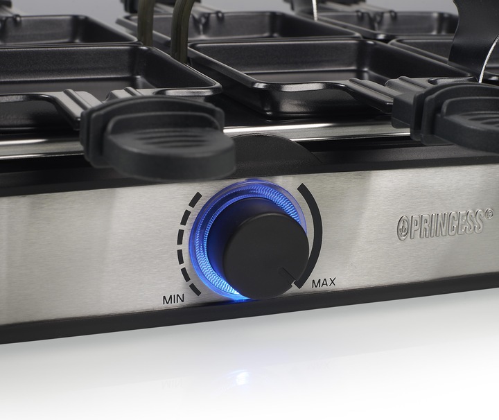 Actual product image Princess Raclette 8 Grill Deluxe