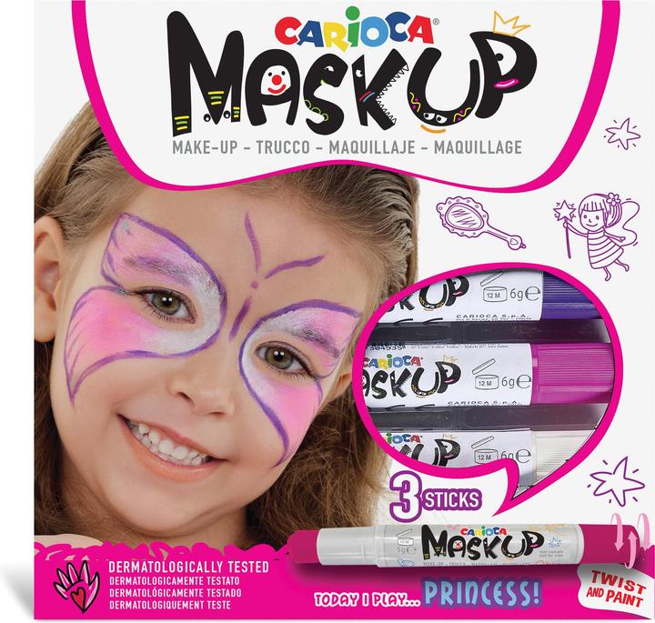 Image du produit Carioca Mack-Up Princess Box 3 pièces, rose