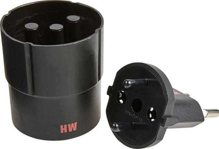 Image du produit Max Hauri Adaptateur fixe fiche type 11 (Type 11, CEE 7/17)