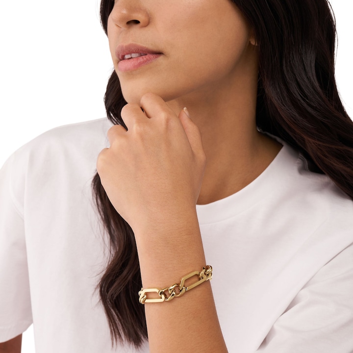 Image du produit Diesel Bracelet en acier (18 cm, Acier inoxydable)