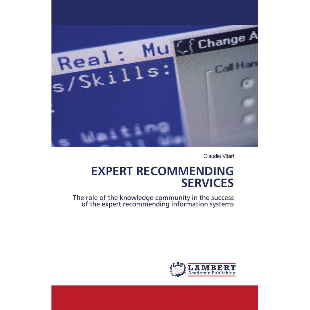 Expert Recommending Services, Fachbücher
