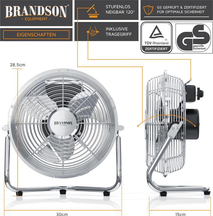 Actual product image Brandson Wind machine (55 dB)