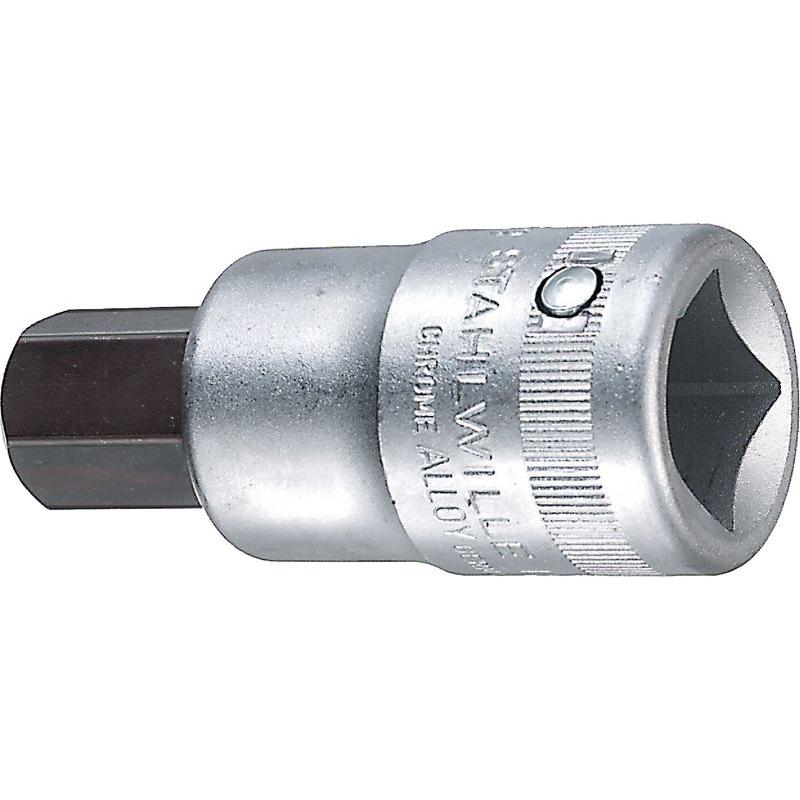 Stahlwille, Steckschlüssel + Stecknuss, Innen-Sechskant Steckschlüssel (17 mm)