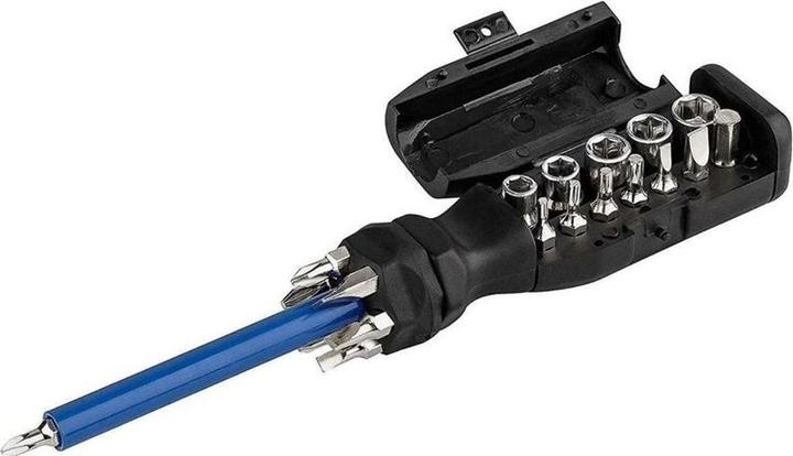 Productafbeelding Kinzo Schraubendreher mit Bit-Set (Phillipps kruissleuf (PH), Schroeven met sleufkop, Zeshoekig)