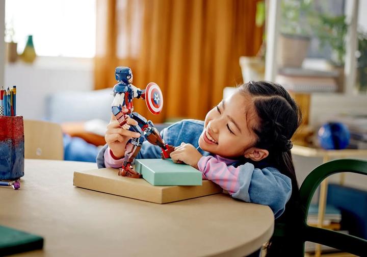 Actual product image LEGO Captain America Building Figure (76258, LEGO Marvel)