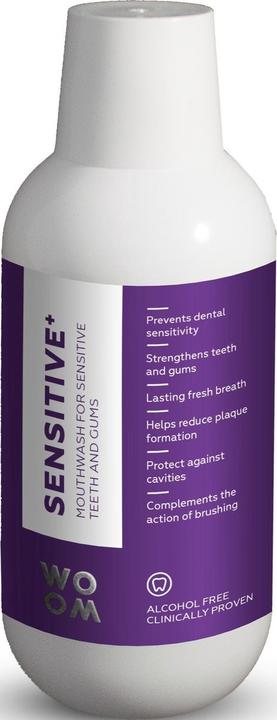 Image du produit Woom Brand Lave-bouche Sensitive+ pour dents et gencives sensibles (500 ml, Bains de bouche)