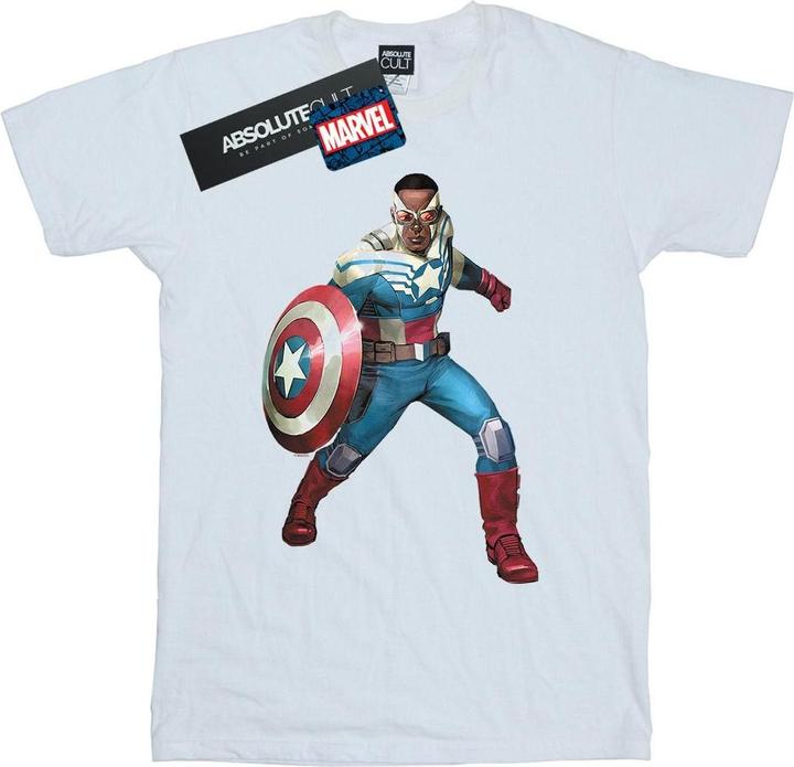 Immagine prodotto Falcon Is Captain America Maglietta Ampia Donna (4XL)