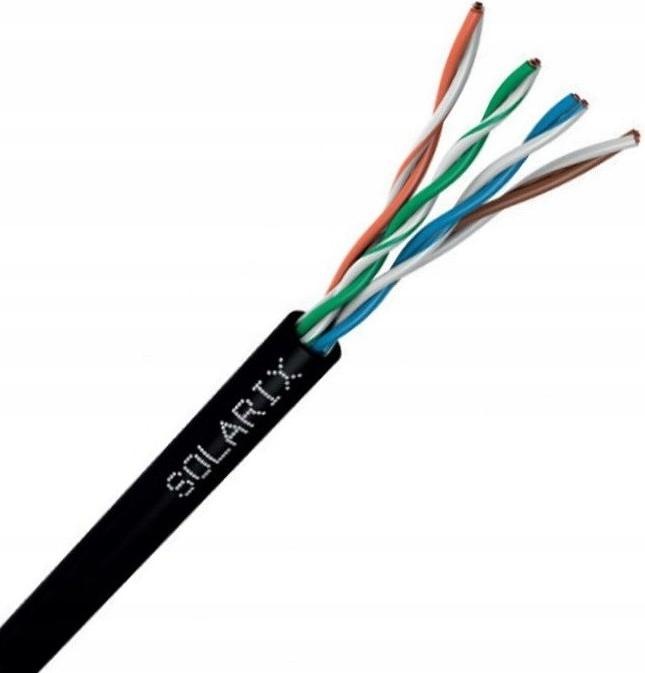 Produktbild Solarix Kabel Instalacyjny Cat5e Utp Pe Fc (U/UTP, CAT5e, 305 m)