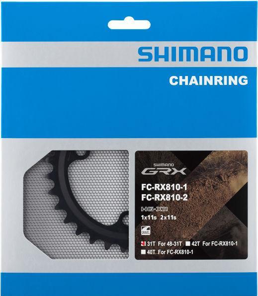 Image du produit Shimano Plateau GRX FC-RX810 48/31 31 dents (31)