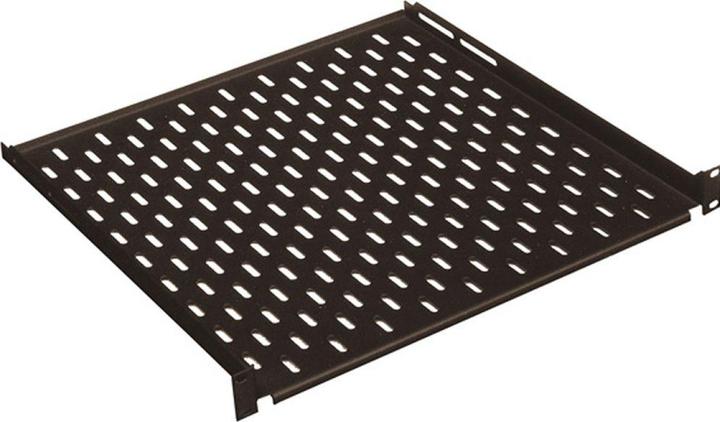 Immagine prodotto Conteg 19"-Geräteträger schwarz 1 HE, 435 x 450 mm, max. 15kg