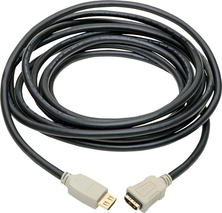 Actual product image Eaton High-Speed HDMI Extension Cable M/F - 4K 60Hz HDR 4:4:4 Gripping Connector 20ft. (6.09 m)
