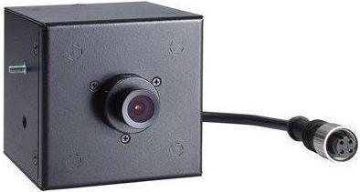 Moxa VPORT P06HC-1V28M-CT - EN 50155, HD image, cubic IP camera with M12 connector, PoE, 2.8 mm lens