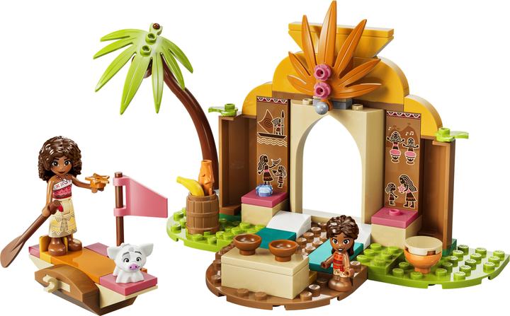 Produktbild LEGO Vaianas Hütte und Boot (43282, LEGO Disney)