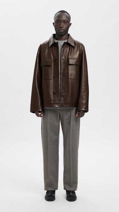 Actual product image Annarr Geknöpfte Lederjacke (M)