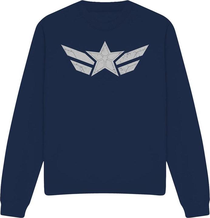 Immagine prodotto Captain America Felpa Stella Adulto Unisex (S)