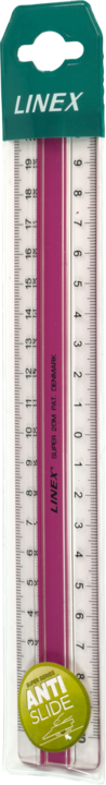 Actual product image Linex S20MM Super ruler pink (200 mm)