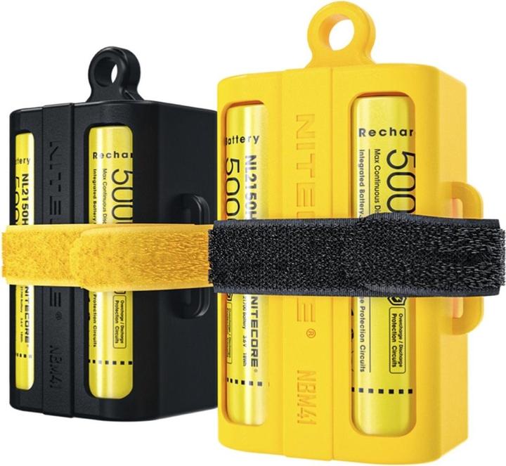 Produktbild Nitecore Batteriemagazin NBM41, gelb