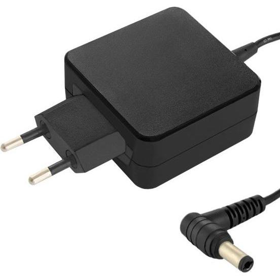 Qoltec 51560 mobile device charger Black Indoor (45 W), Notebook Netzteil, Schwarz