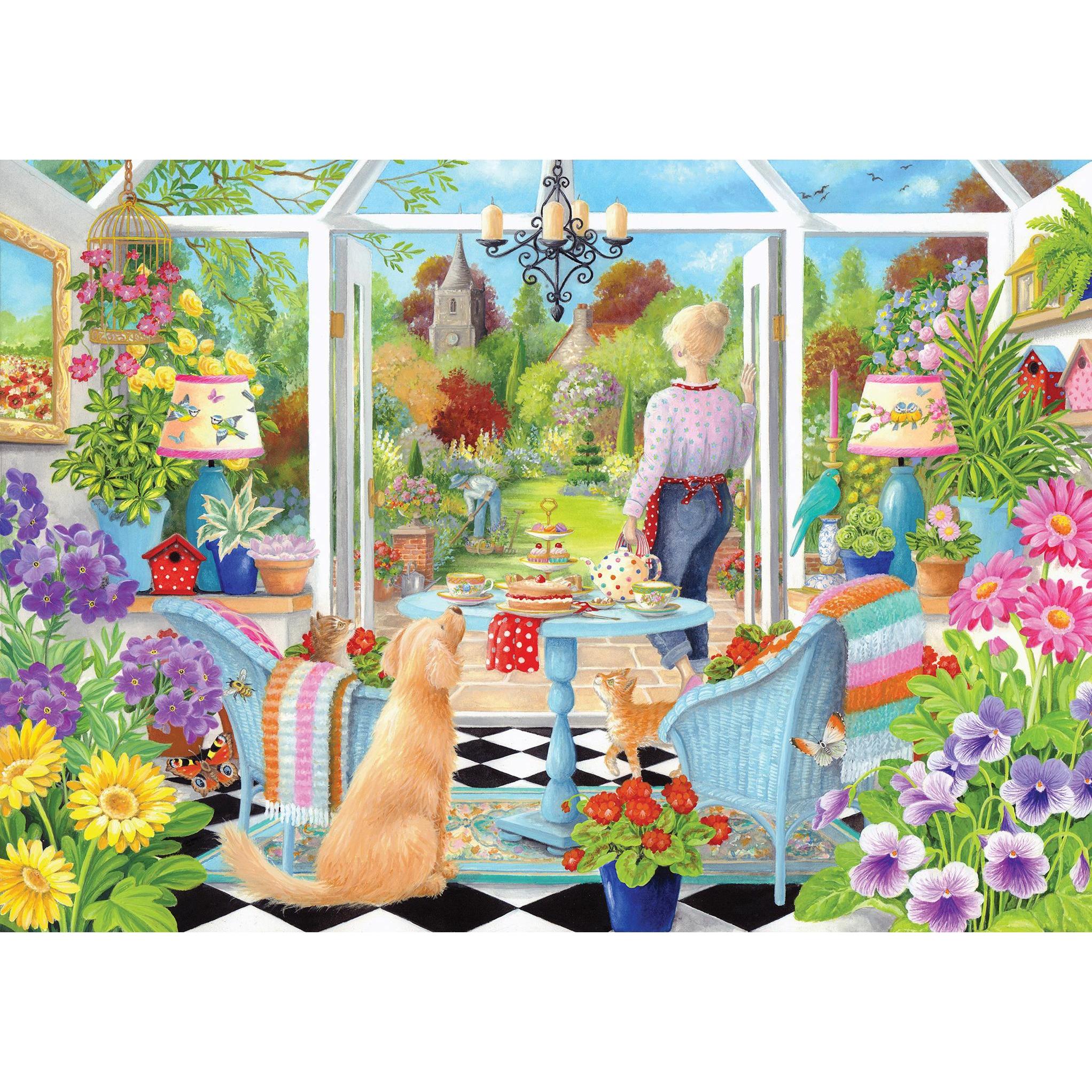 Thumbnail - Gibsons Puzzle Reflexion des Sommers 1000 Teile (1000 Teile)
