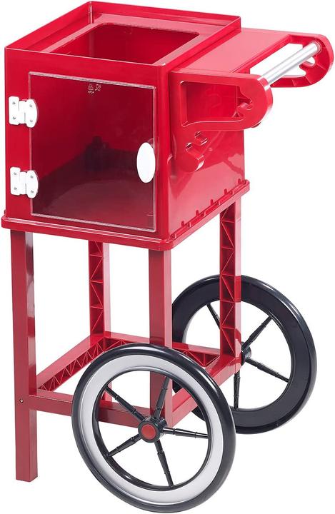 Immagine prodotto Rosenstein & Söhne Carrello dal design retrò per la macchina dei popcorn "Cinema" & "Movie", rosso