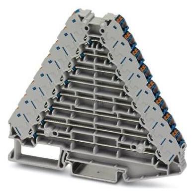 Phoenix Contact Grigio Ptrv 8 /Bu 3270233 Pannello Patch 0,14 Mm² 1,50 Mm² 10 Pz., Cavo + Spina Elettrica,
