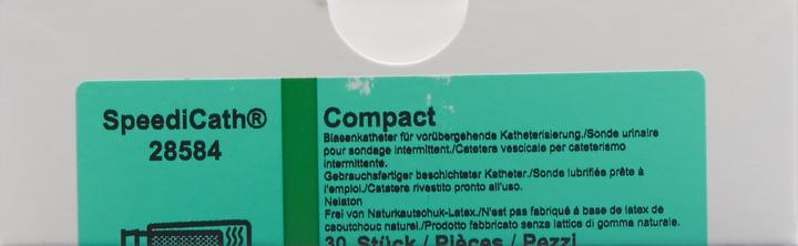 Produktbild Coloplast Compact 1x Katheter CH14 7cm Frau Nelaton, 30 Stück