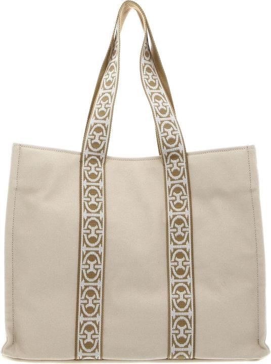 Actual product image Coccinelle Never Without Bag Ribbon Handbag Canvas Fabric