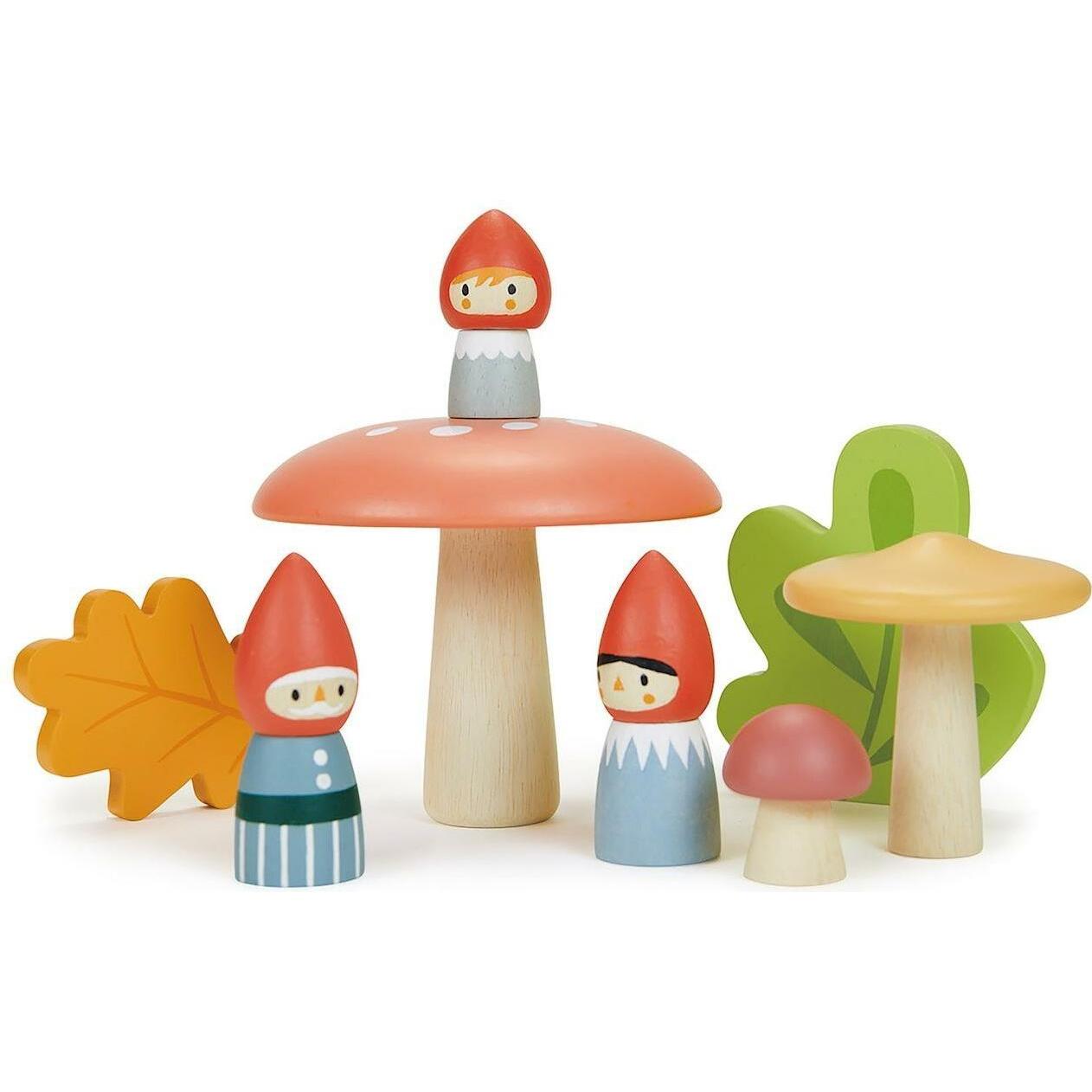 Tender Leaf Toys Familie Waldzwerge