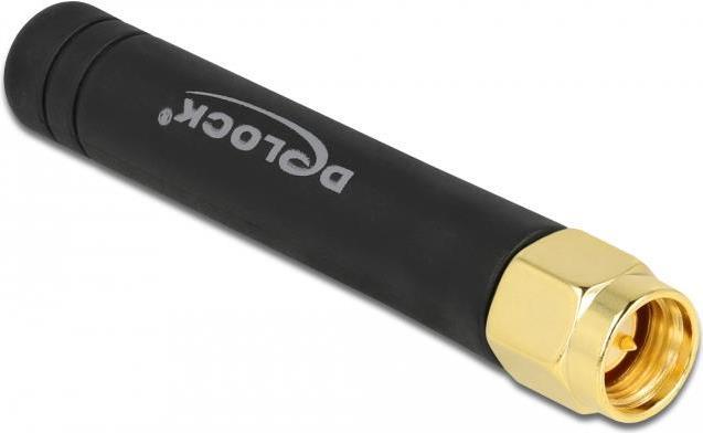Image du produit Delock Antenne LPWAN 868 MHz SMA mâle 1,6 dBi omnidirectionnelle rigide noire