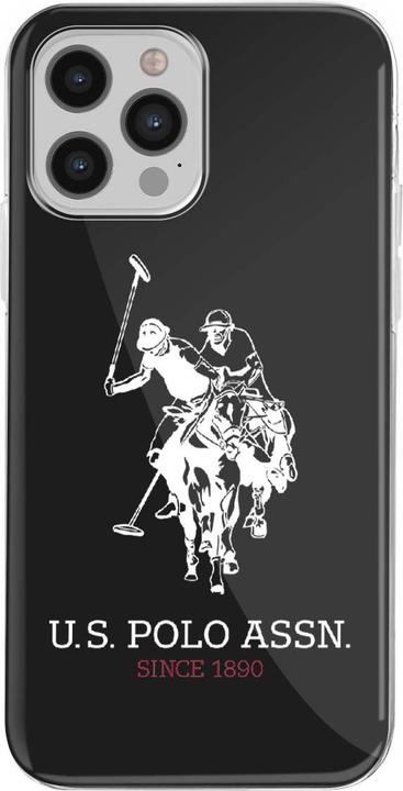 Actual product image U.S. Polo US Polo USHCP12LTPUHRBK iPhone 12 Pro Max 6.7" Black / Black Glossy Large Logo (Apple iPhone 12 Pro Max)