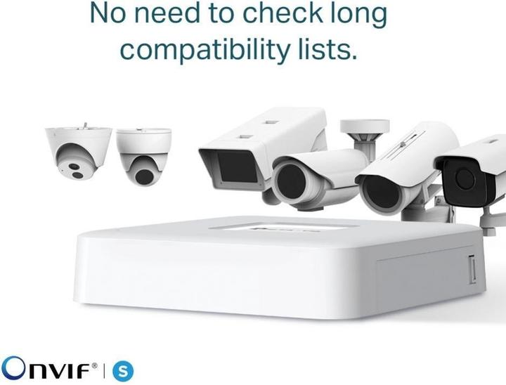 Produktbild TP-Link NET VIDEO RECORDER 4CH/VIGI NVR1104H-4P (Netzwerk Videorecorder (NVR))