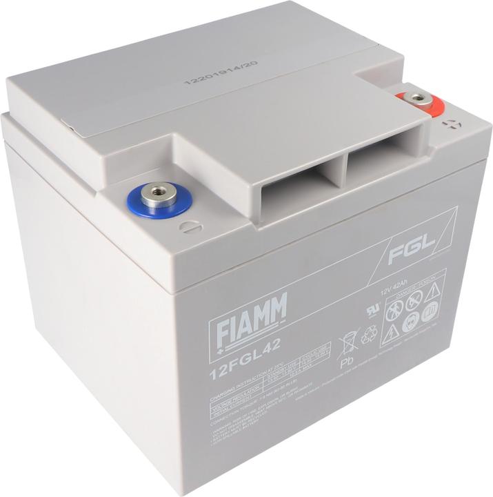 Produktbild Fiamm Akku 12FGL42 C20 M6 Schraubanschluss Abmessungen 197 x 165 x 170mm (12 V, 42 Ah)