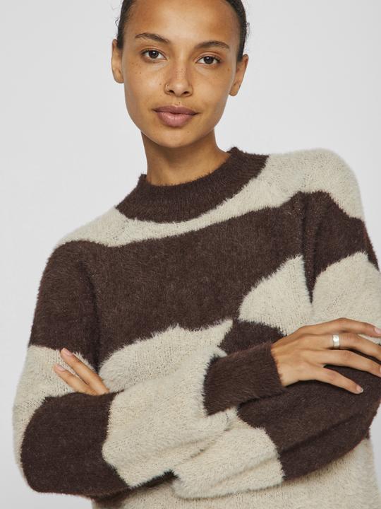 Produktbild Vila Gemusterter Strickpullover (XS)