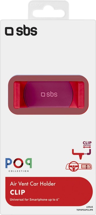 Produktbild SBS Autohalter für Smartphones bis zu 6”