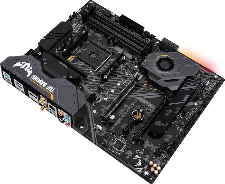 Produktbild ASUS TUF Gaming X570-Plus (WI-FI) (AM4, AMD X570, ATX)