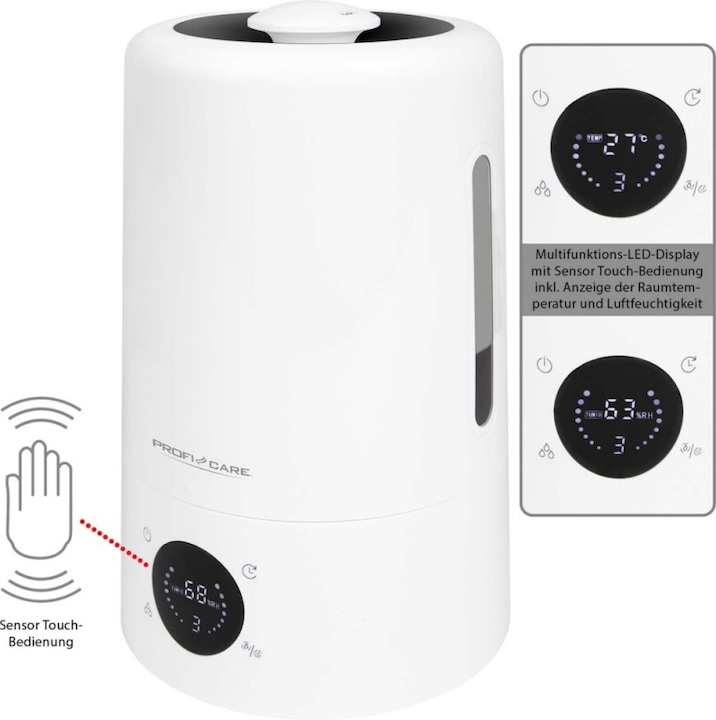 Actual product image Bomann PC-LB 3077 Humidifier Ultrasonic (60 m²)