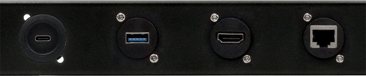 Produktbild Exsys 19" Rackblende 1HE, 8x D-Typ (XLR)