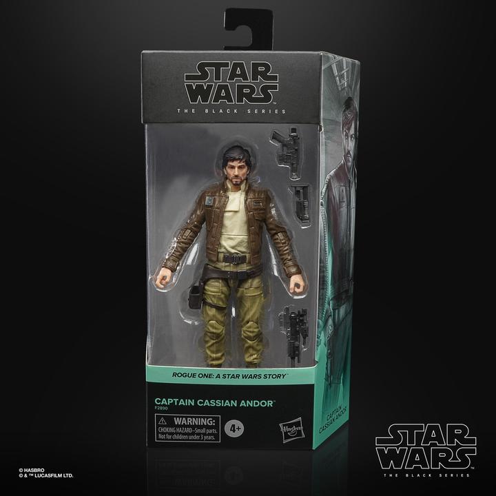 Actual product image Hasbro Star Wars - Cassian Andor The Black Series