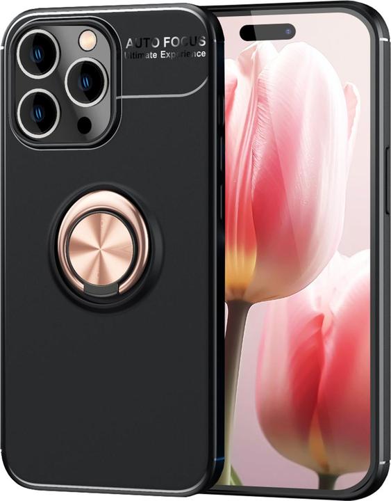 Produktbild Nalia Matte Ring Silikon Hülle (Apple iPhone 15 Pro)