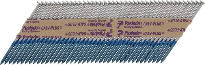 Immagine prodotto Haubold Striscia di chiodi PASLODE 3,1x90 mm con gambo scanalato e gas (PU=2500+2GK) (2500 pz., 90 mm)